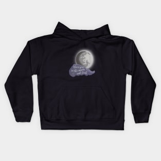 I love you to the moon and back Kids Hoodie